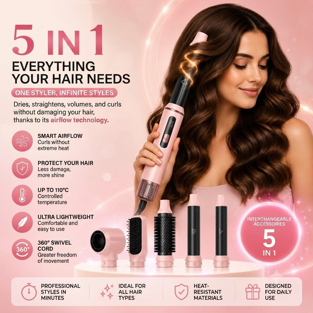 ZALLANOVA LuxeWrap 5-in-1 Hair System