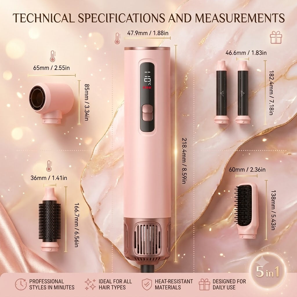 ZALLANOVA LuxeWrap 5-in-1 Hair System